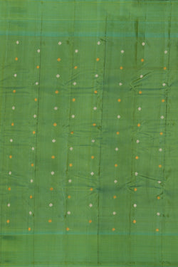 Image of Gadwal Silk Purple Saree