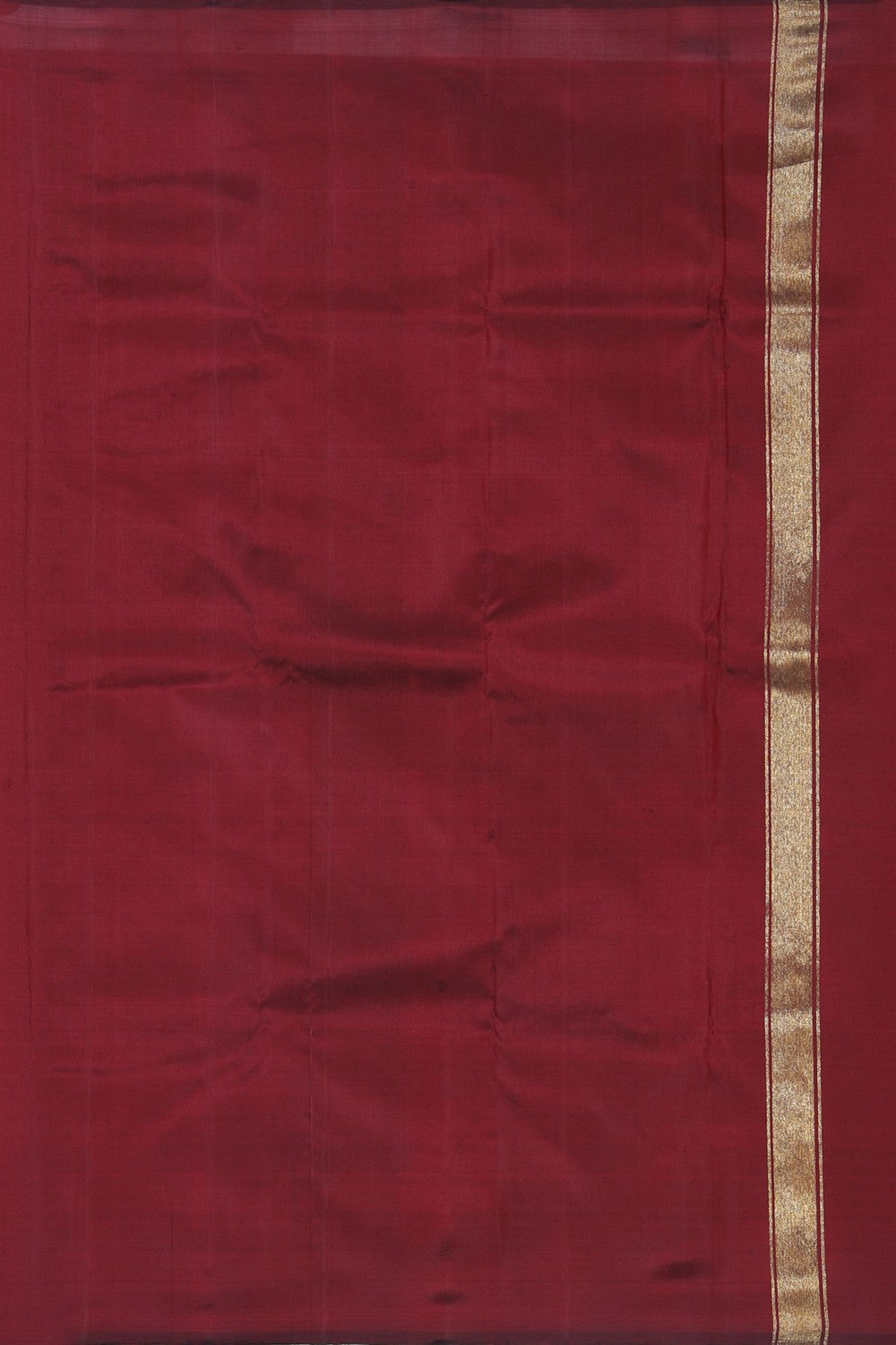 Collection of Arani Silk Maroon Saree in a gallery layout