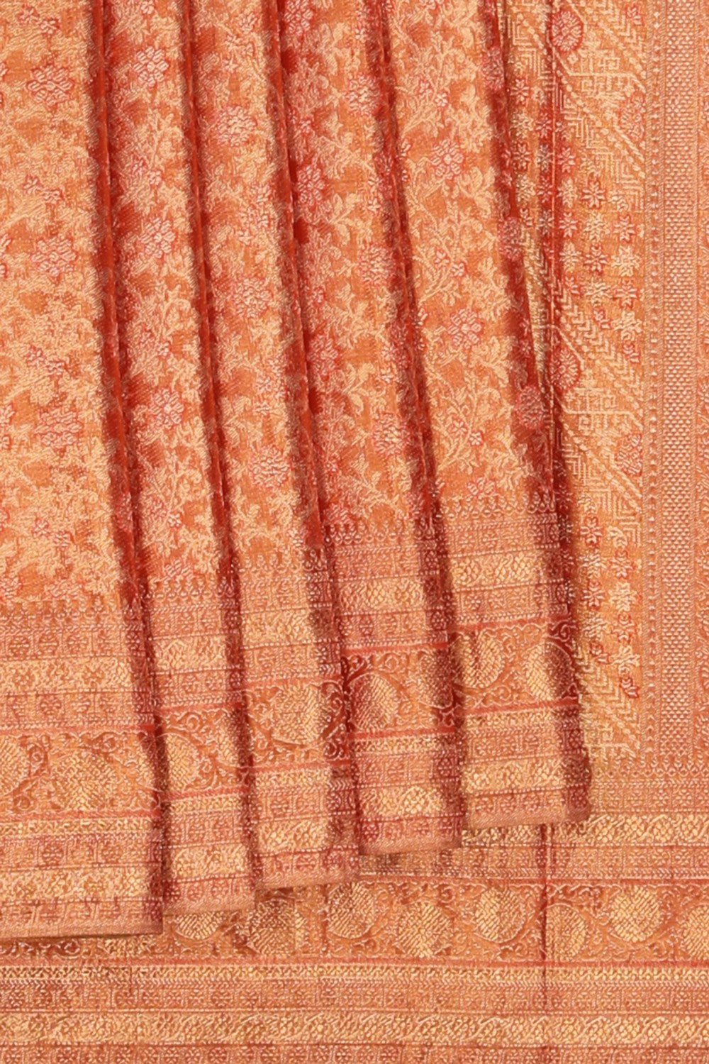 Image of Kanchipuram Tissue Brocade Saree
