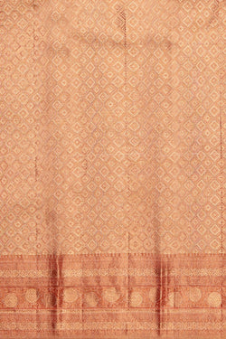 Image of Kanchipuram Tissue Brocade Saree