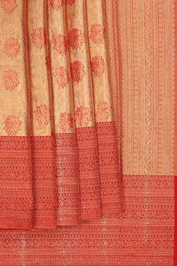 Image of Kanchipuram Tissue Brocade Saree