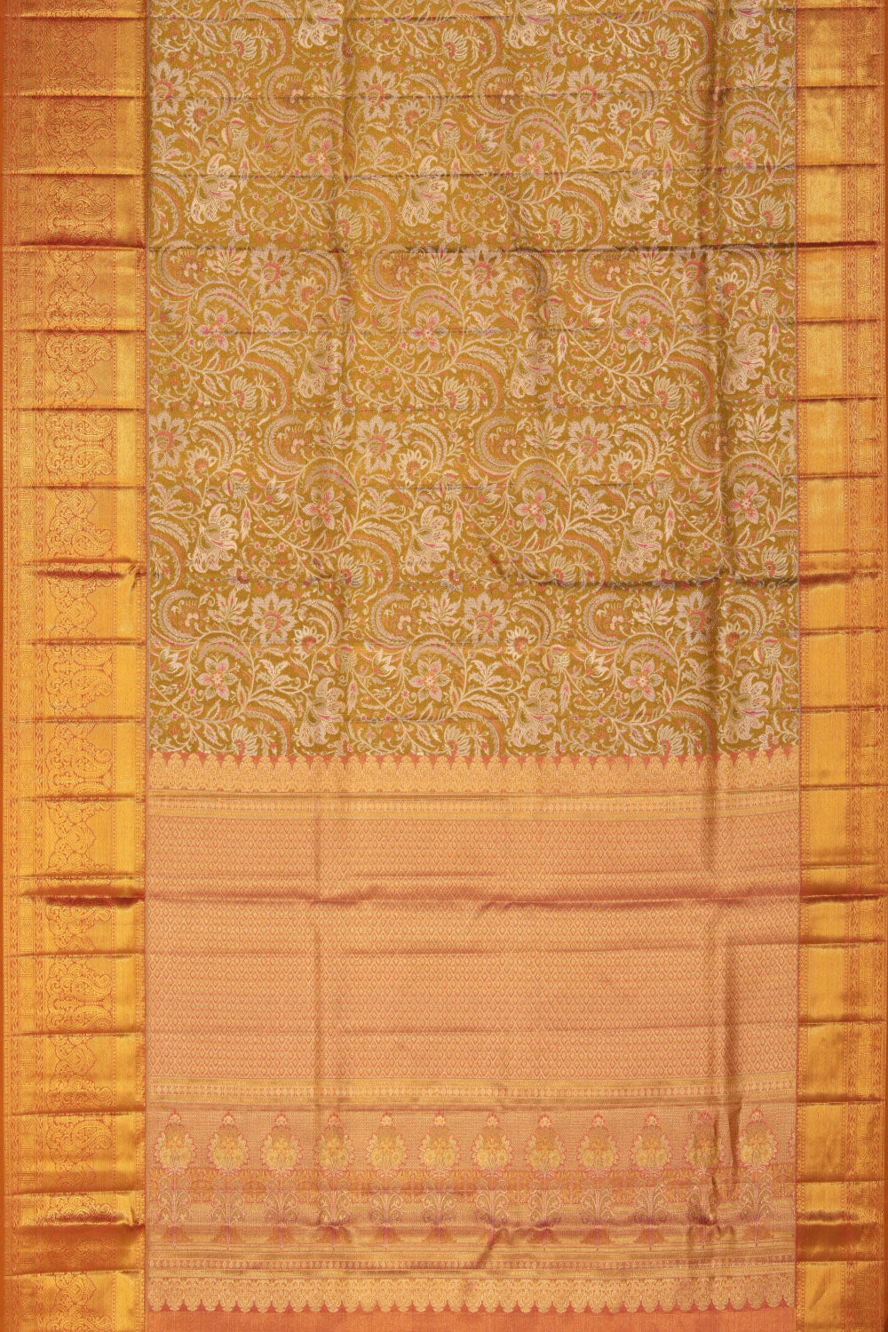 Kanchipattu Gold Saree