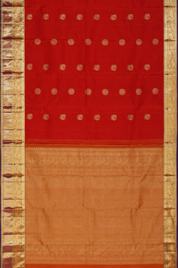 Collection of Very Pretty Silk Red Saree in a gallery layout