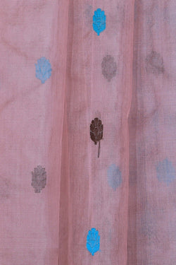 Image of Kora Silk Onion Pink Saree