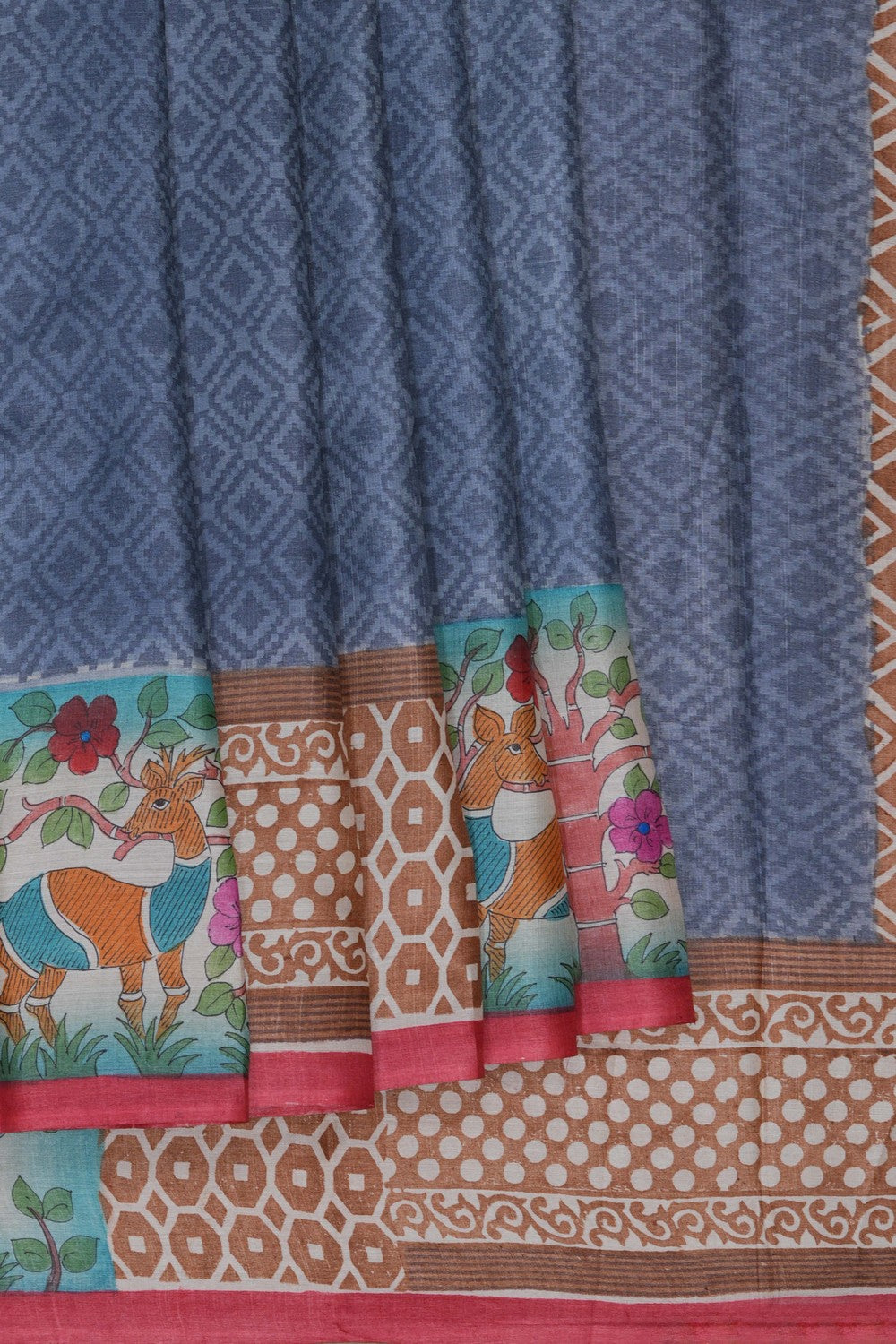 Image of A Beautiful Printed Saree