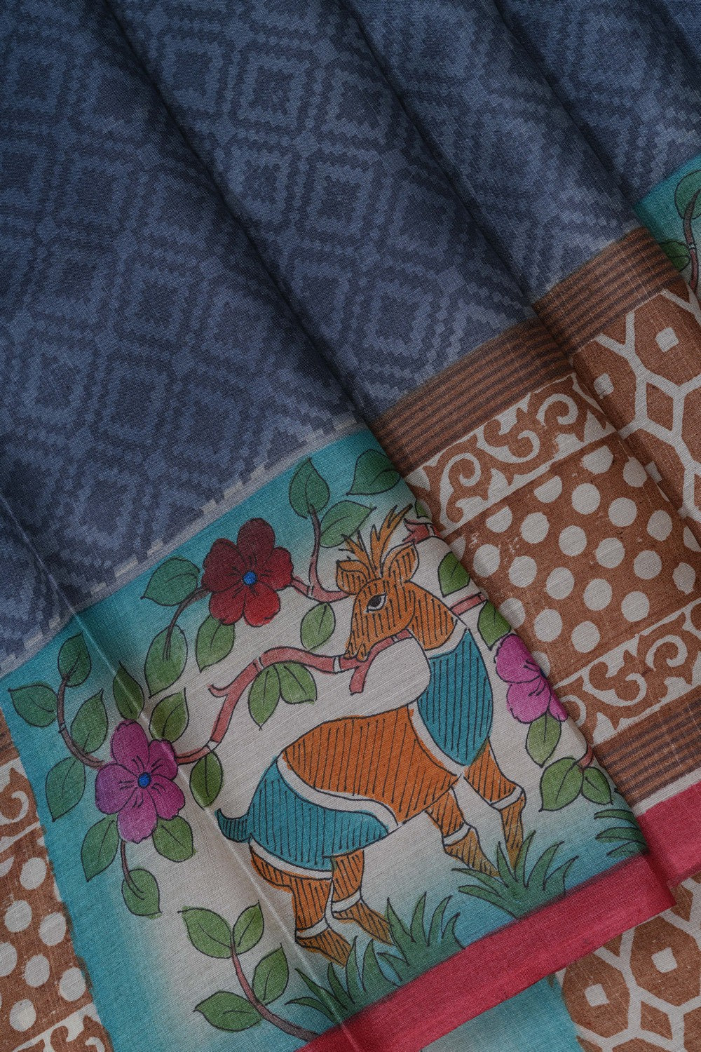 Image of A Beautiful Printed Saree