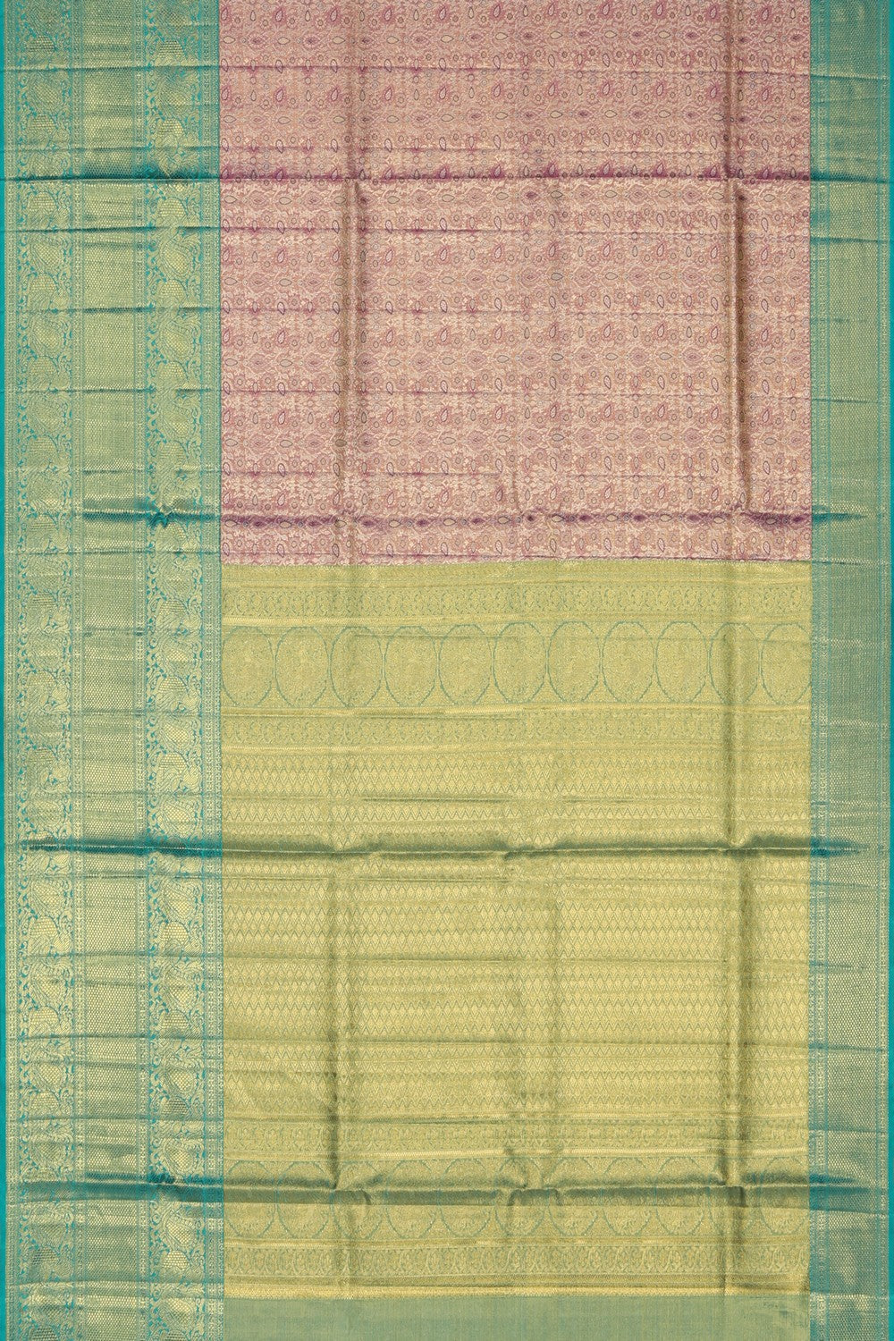 Image of Kanchipuram Tissue Brocade Saree