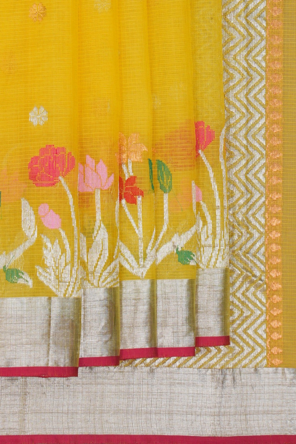Image of Kota Yellow Saree