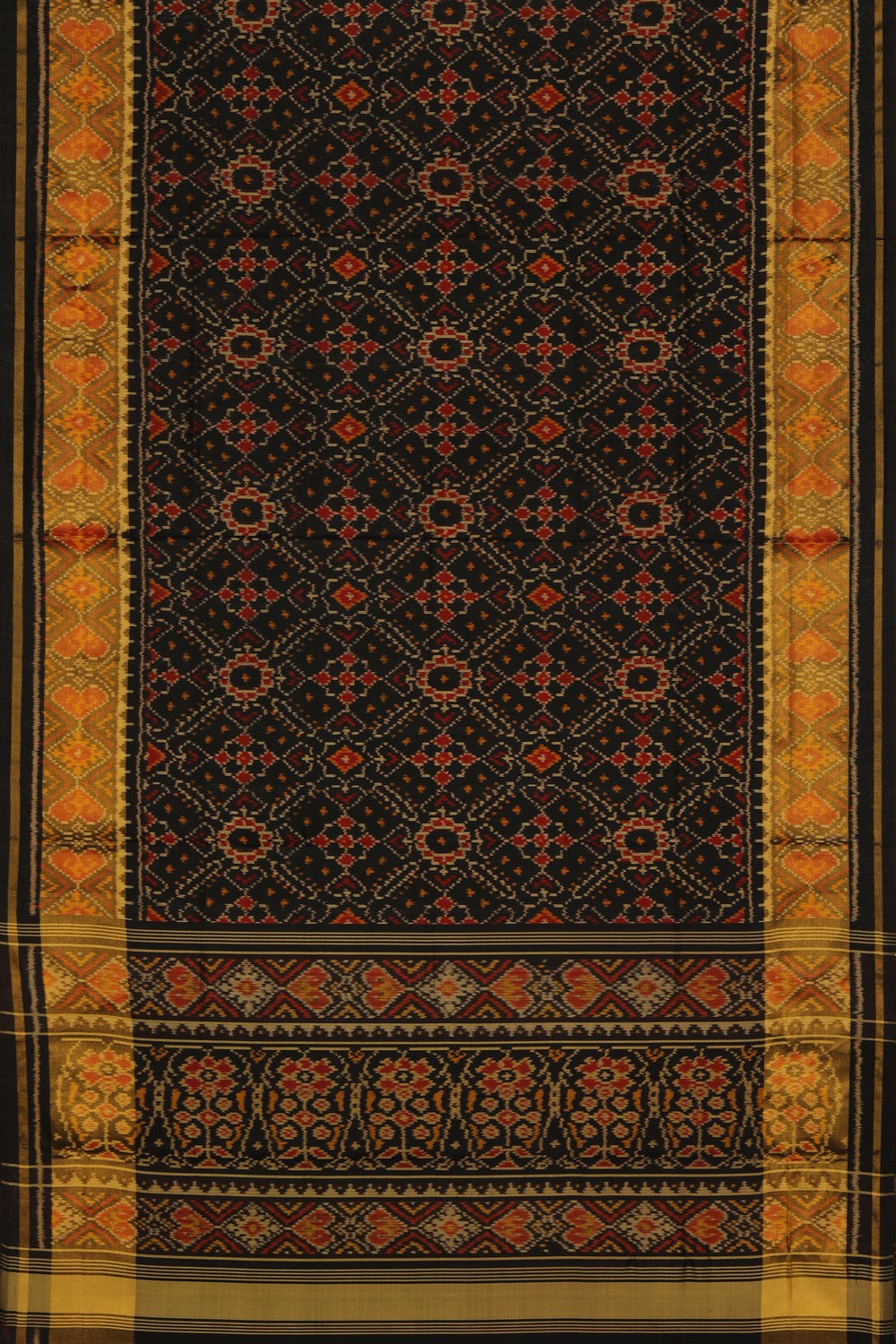 Rajkot Patola Black Saree