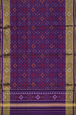 Image of Rajkot Patola Purple Dupatta