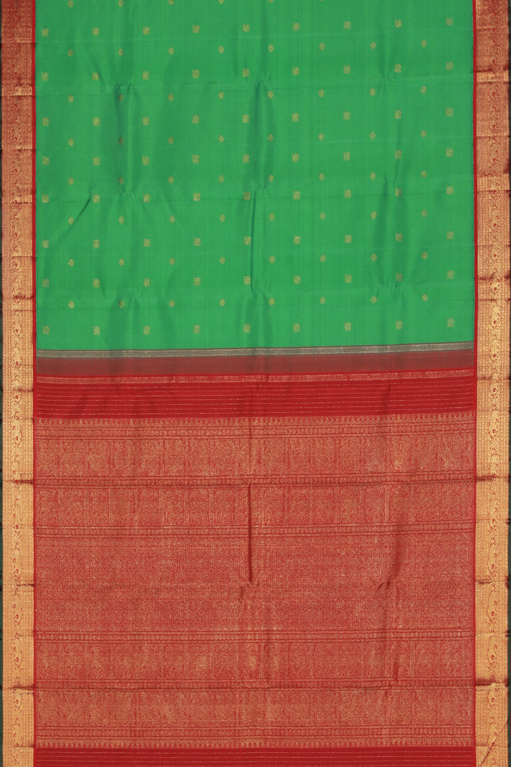 Kanjivaram Silk Green Saree