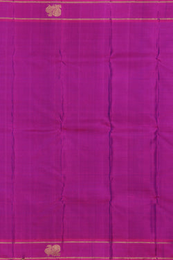 Collection of Kanchipuram Silk Orchid Violet Saree in a gallery layout