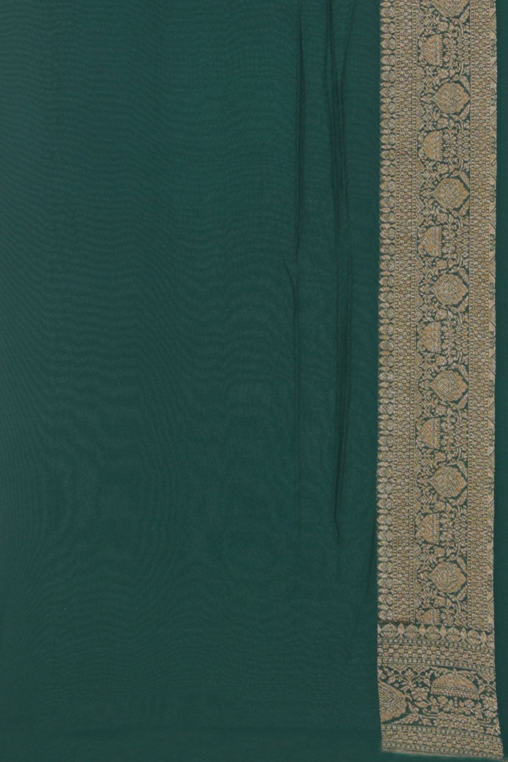 Image of Banarasi Georgette Violet Saree