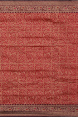 Collection of Banarasi Silk Fuchsia Pink Saree in a gallery layout