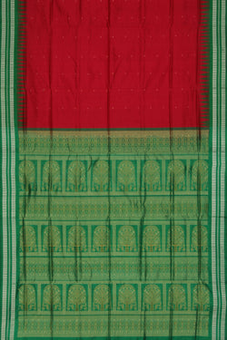 Image of Sambalpuri Silk Pink Saree