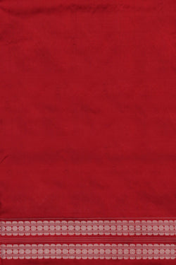 Image of Sambalpuri Silk Brown Saree