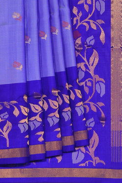 Image of Uppada Silk Purple Saree