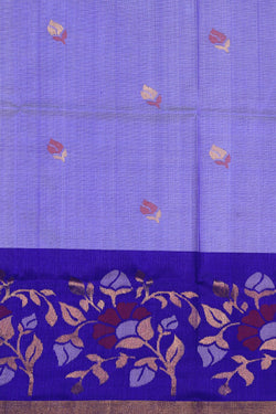 Image of Uppada Silk Purple Saree