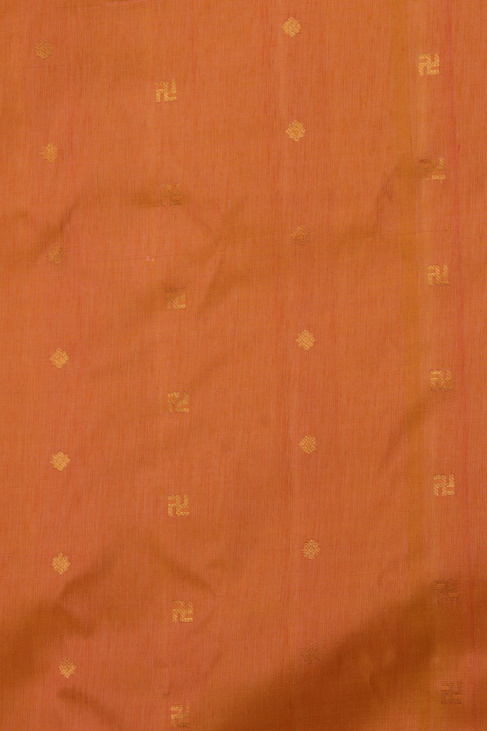 Image of Simple Yet Traditional Gadwal Silk Peach Saree