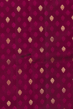 Image of A Beautiful Plum-Pink Saree