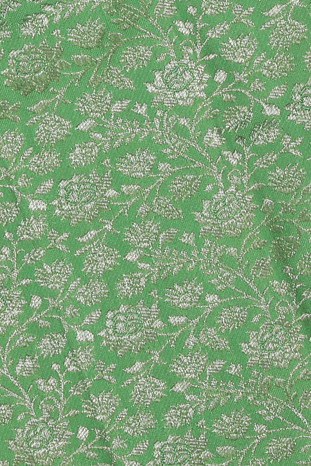 Image of Kanchipattu Brocade Sea Green Saree
