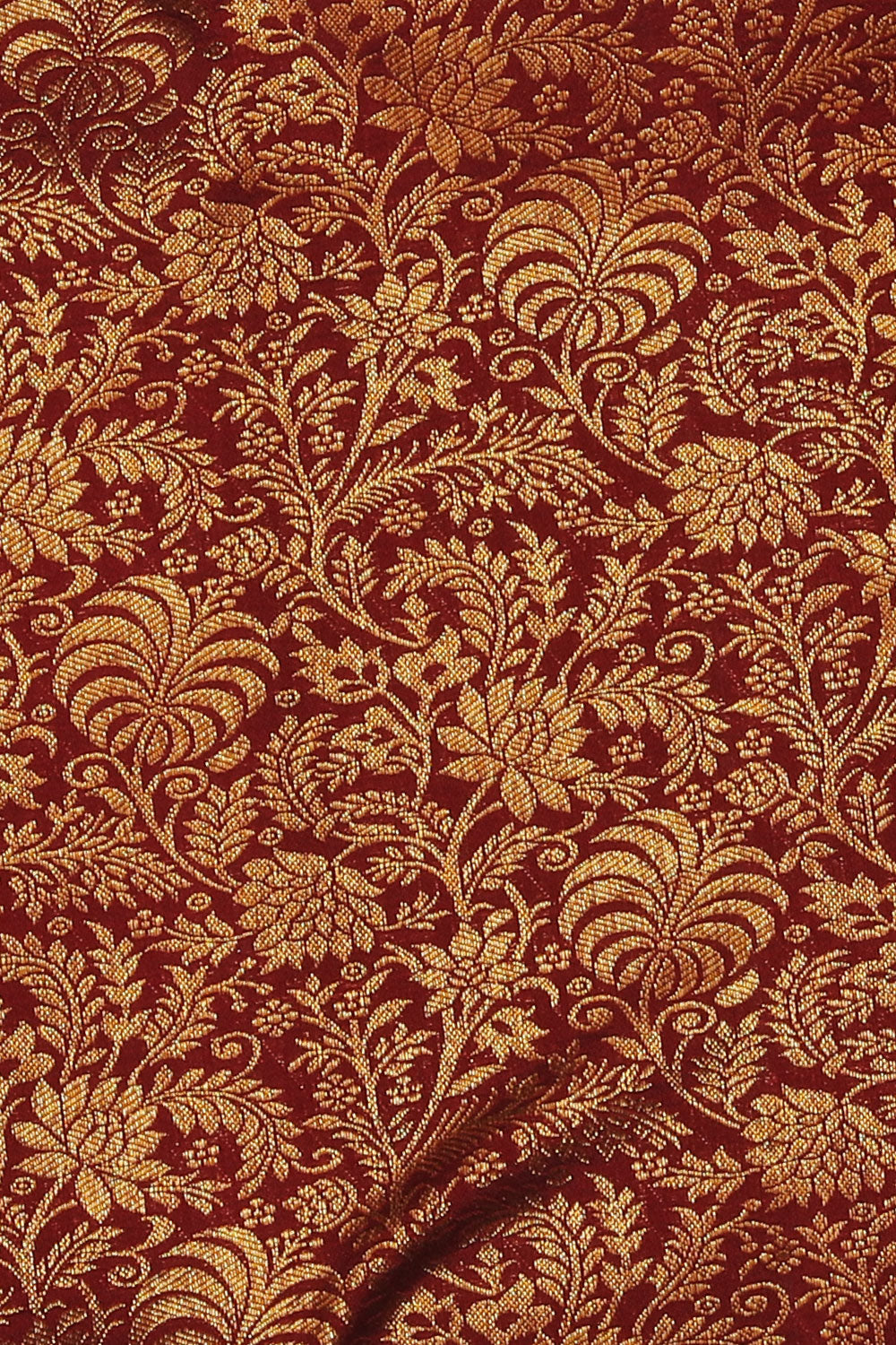 Collection of Kanchipattu Brocade Maroon Saree in a gallery layout