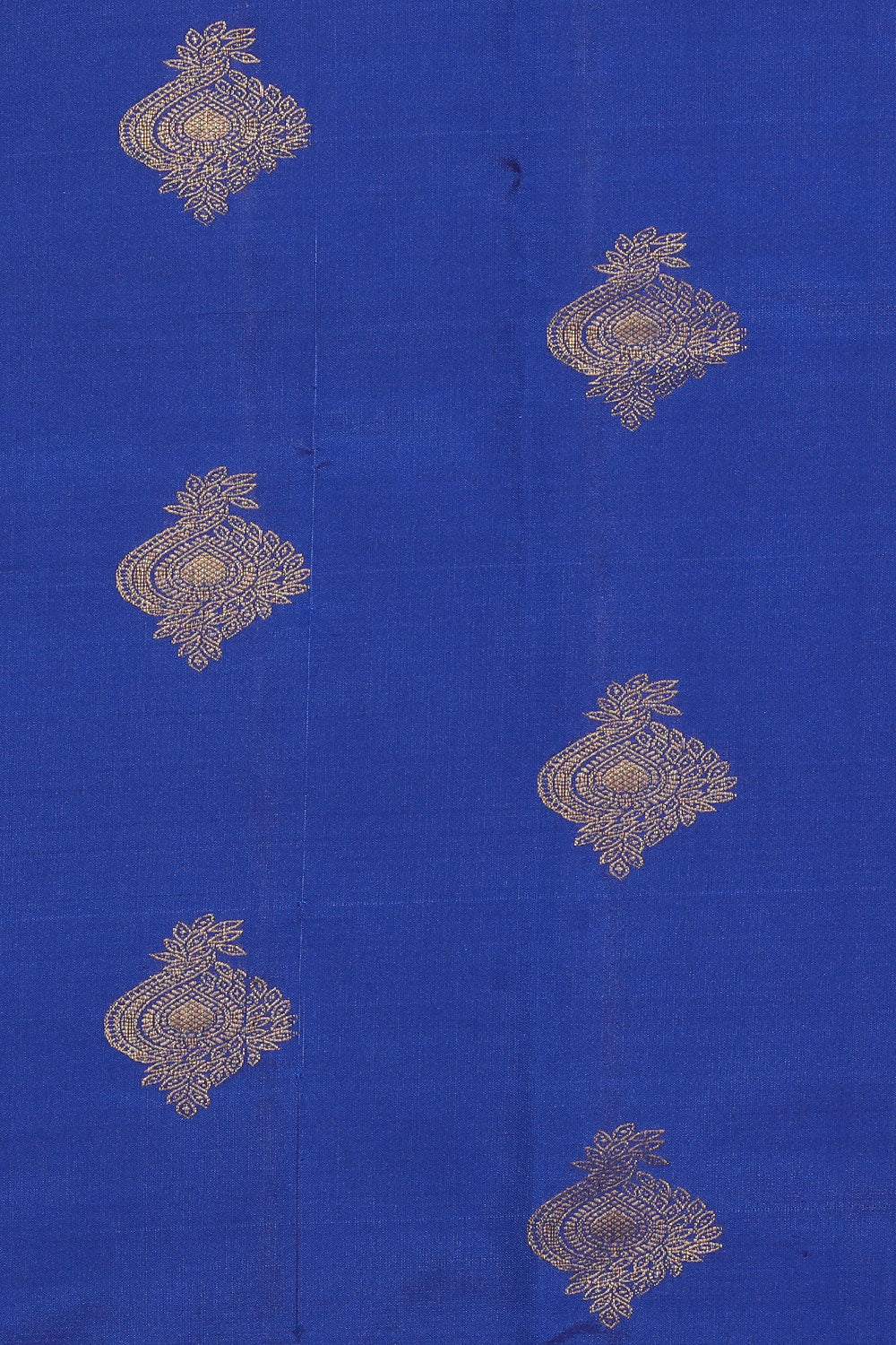 Image of Kanchipattu Royal Blue Saree