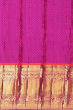 Image of Kanchipattu Sea Green Pavada Unstitched Set