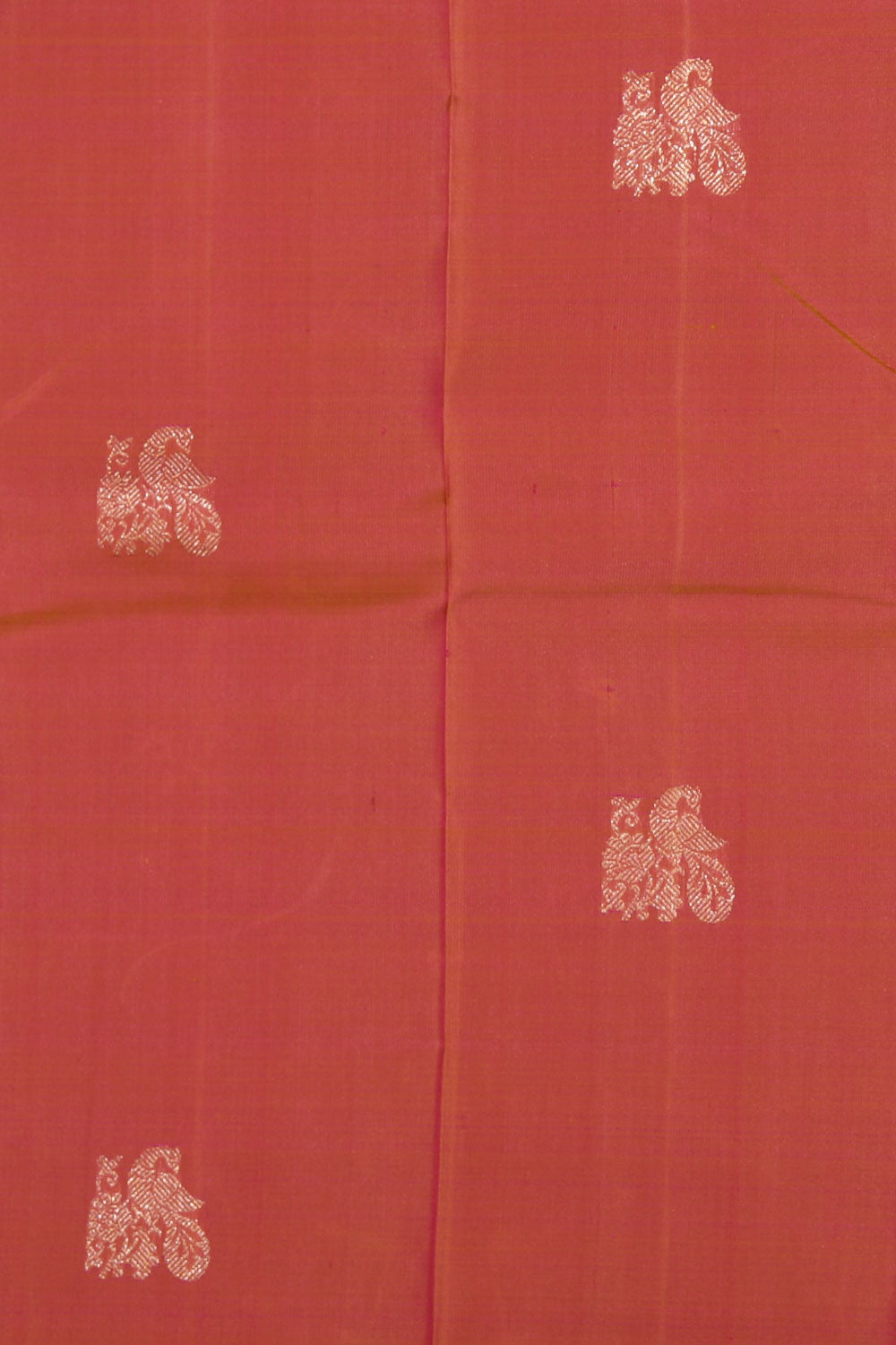 Collection of Arani Silk Fuchsia-Pink Saree in a gallery layout