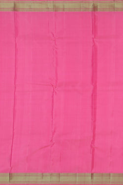 Collection of Arani Silk Lotus-Pink Saree in a gallery layout