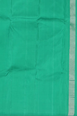 Collection of Arani Silk Green Saree in a gallery layout