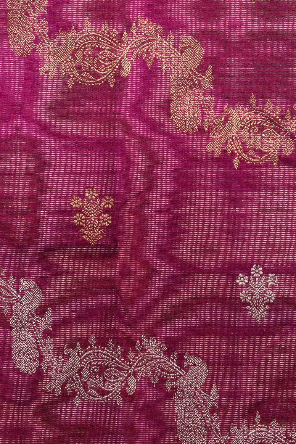 Image of Arani Silk Violet Saree