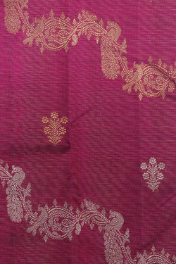 Collection of Arani Silk Violet Saree in a gallery layout