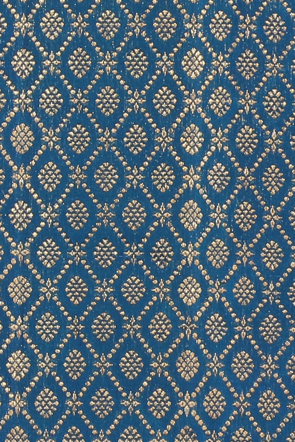 Image of Kanchipuram Silk Blue Saree