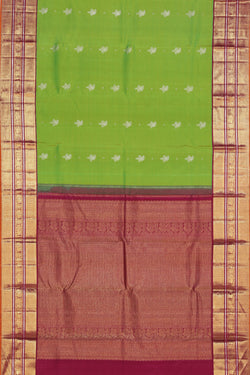 Image of Arani Silk Green Saree