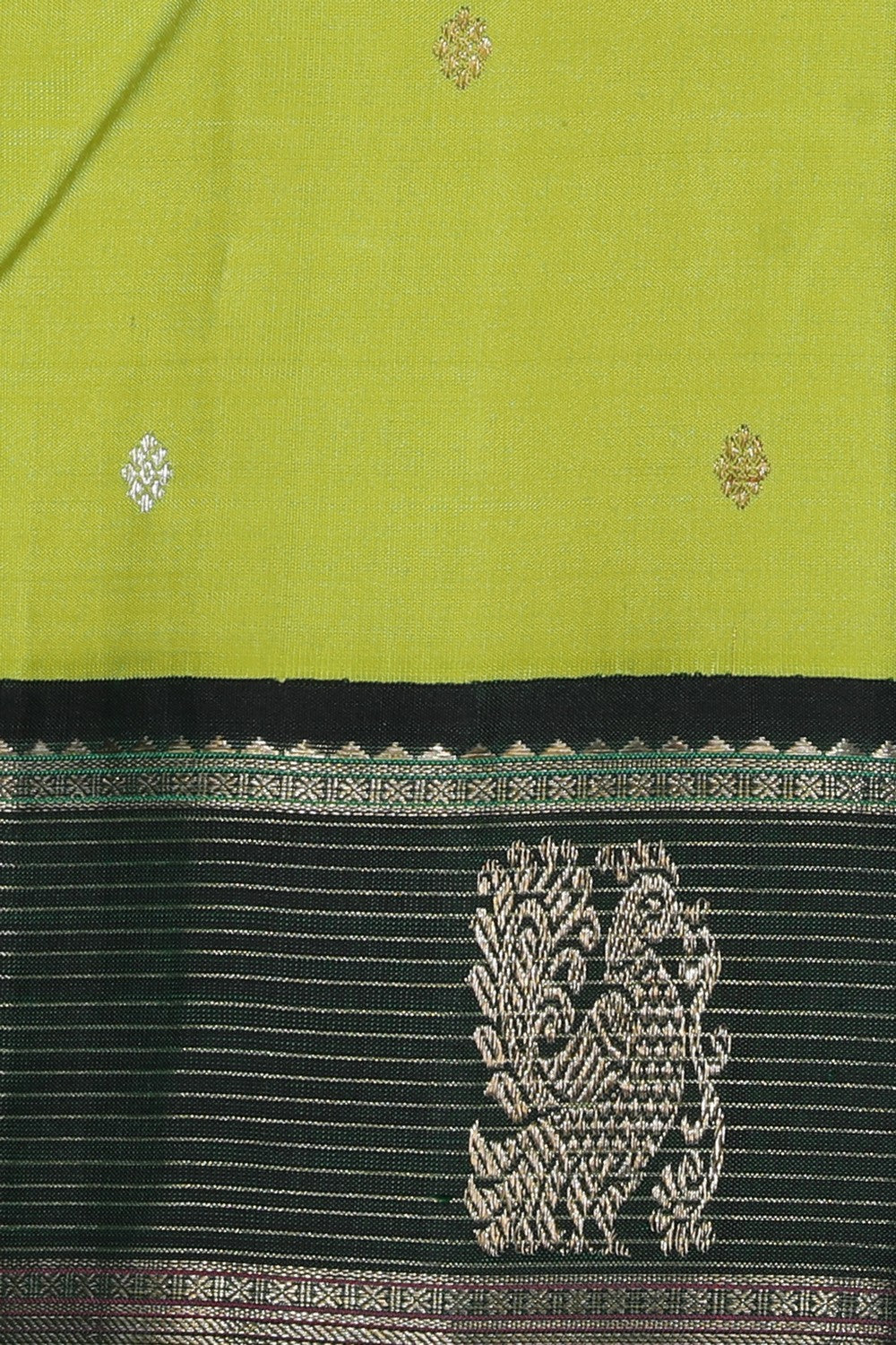 Arani Silk Spring Green Saree