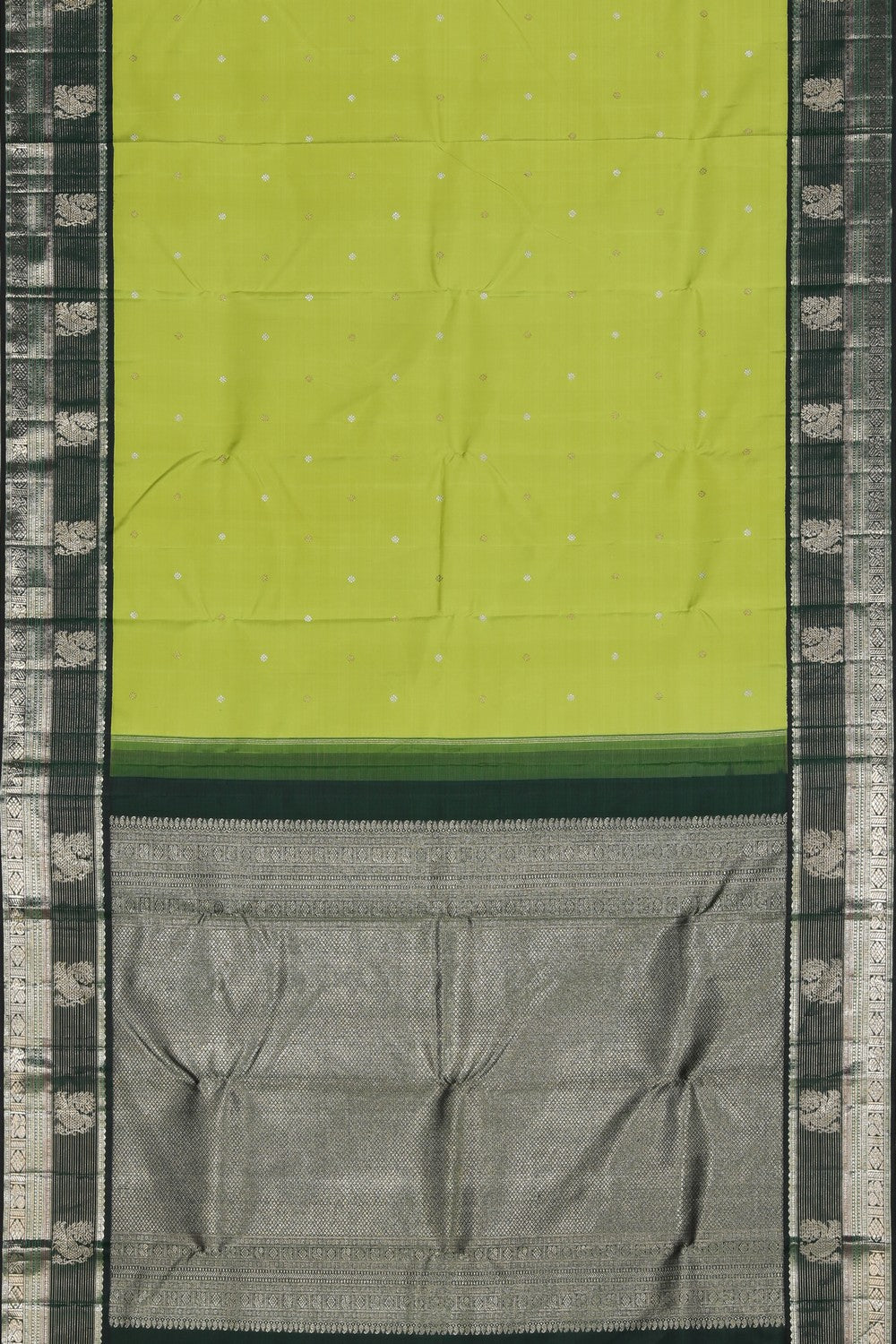 Arani Silk Spring Green Saree