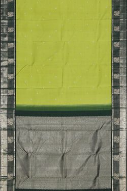 Image of Arani Silk Spring Green Saree