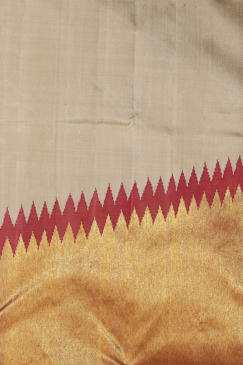 Arani Silk Beige Saree