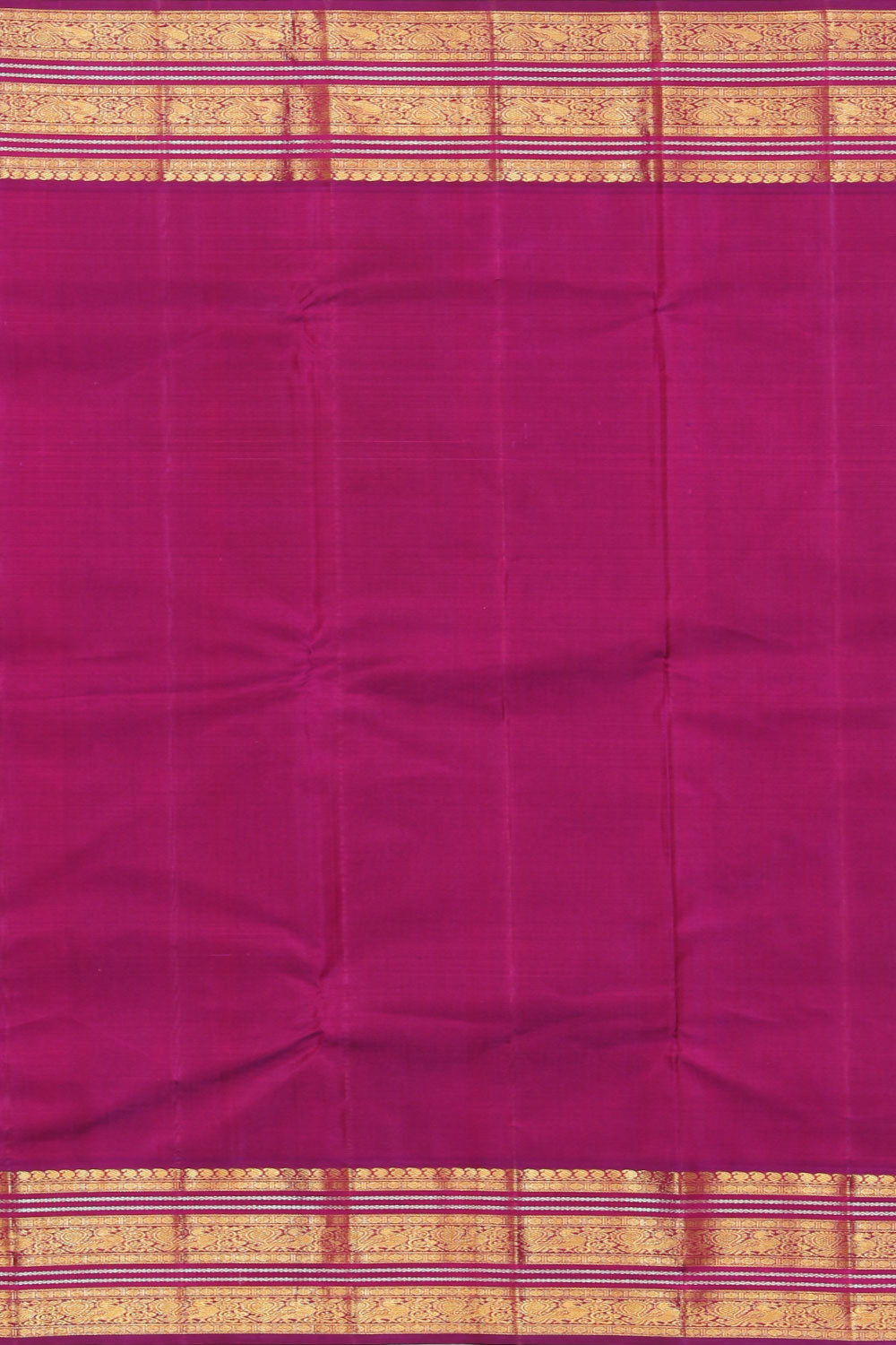 Image of Arani Silk Sage-Green Saree