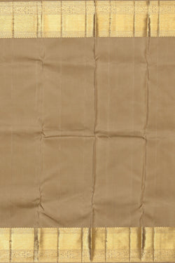 Collection of Arani Silk Beige Saree in a gallery layout