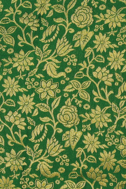 Image of Kanchi Silk Green Saree