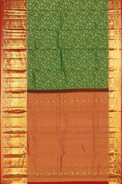 Image of Kanchi Silk Green Saree