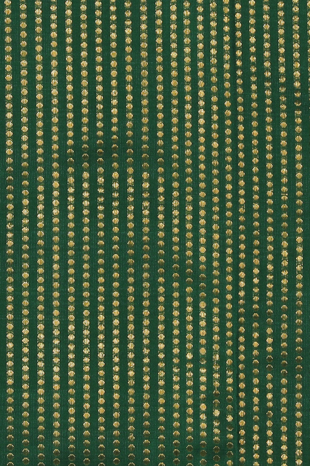 Image of Kanjivaram Silk Bottle Green Saree