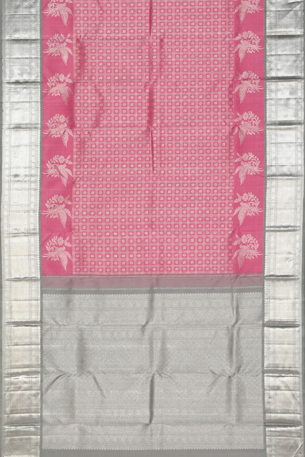 Image of Arani Silk Pink Saree