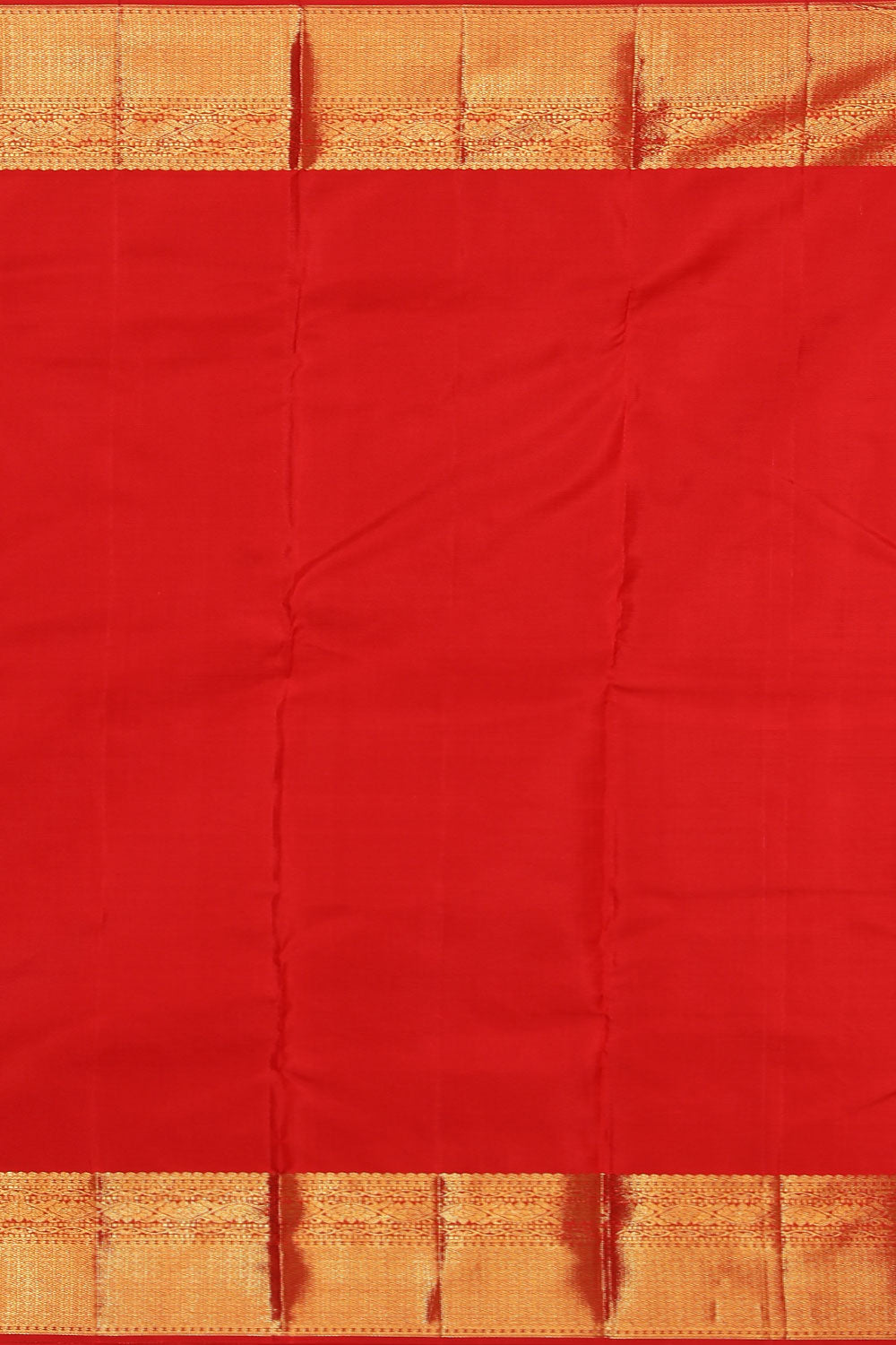 Image of Kanchipuram Silk Red Saree