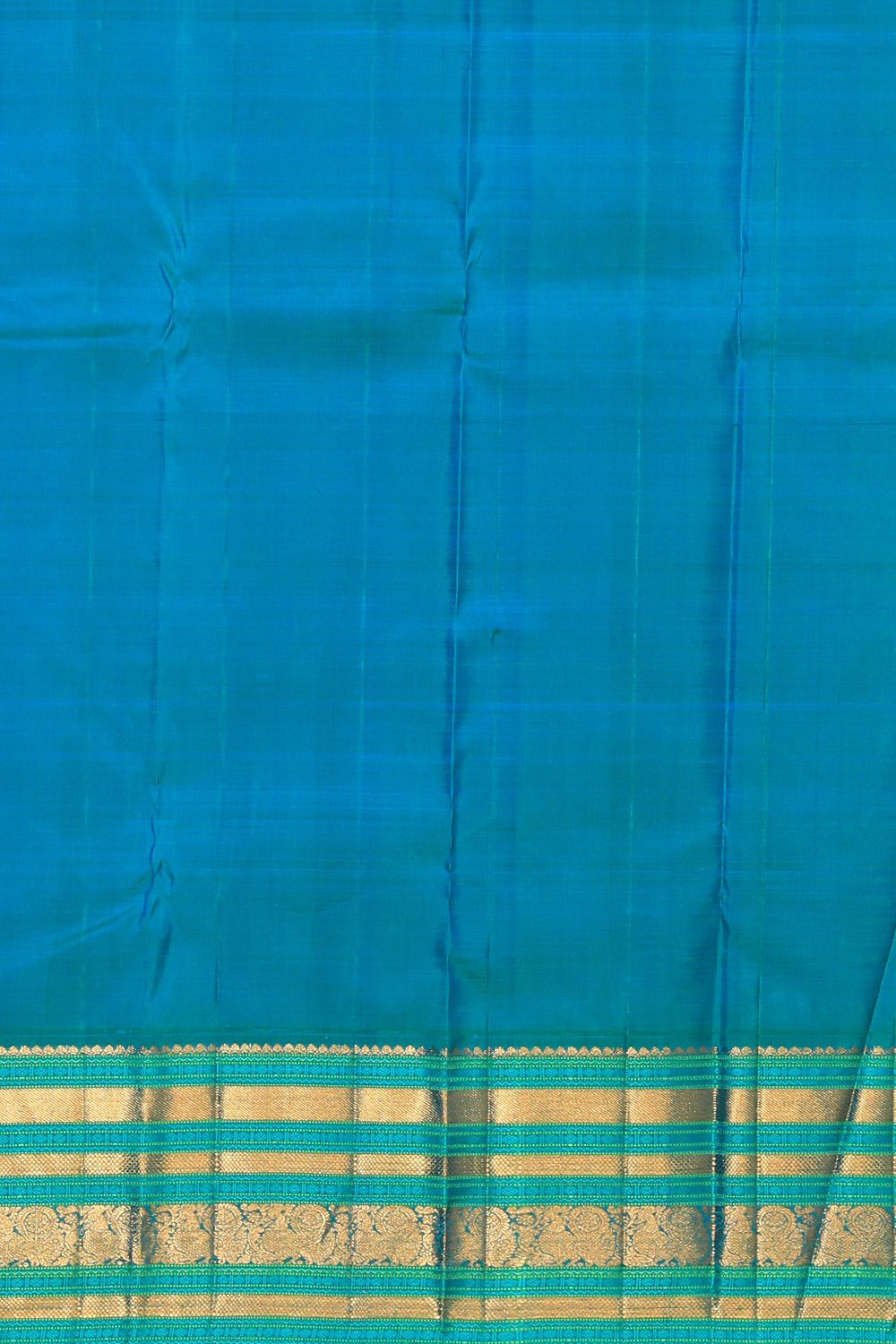 Arani Silk Brocade Mustard Saree