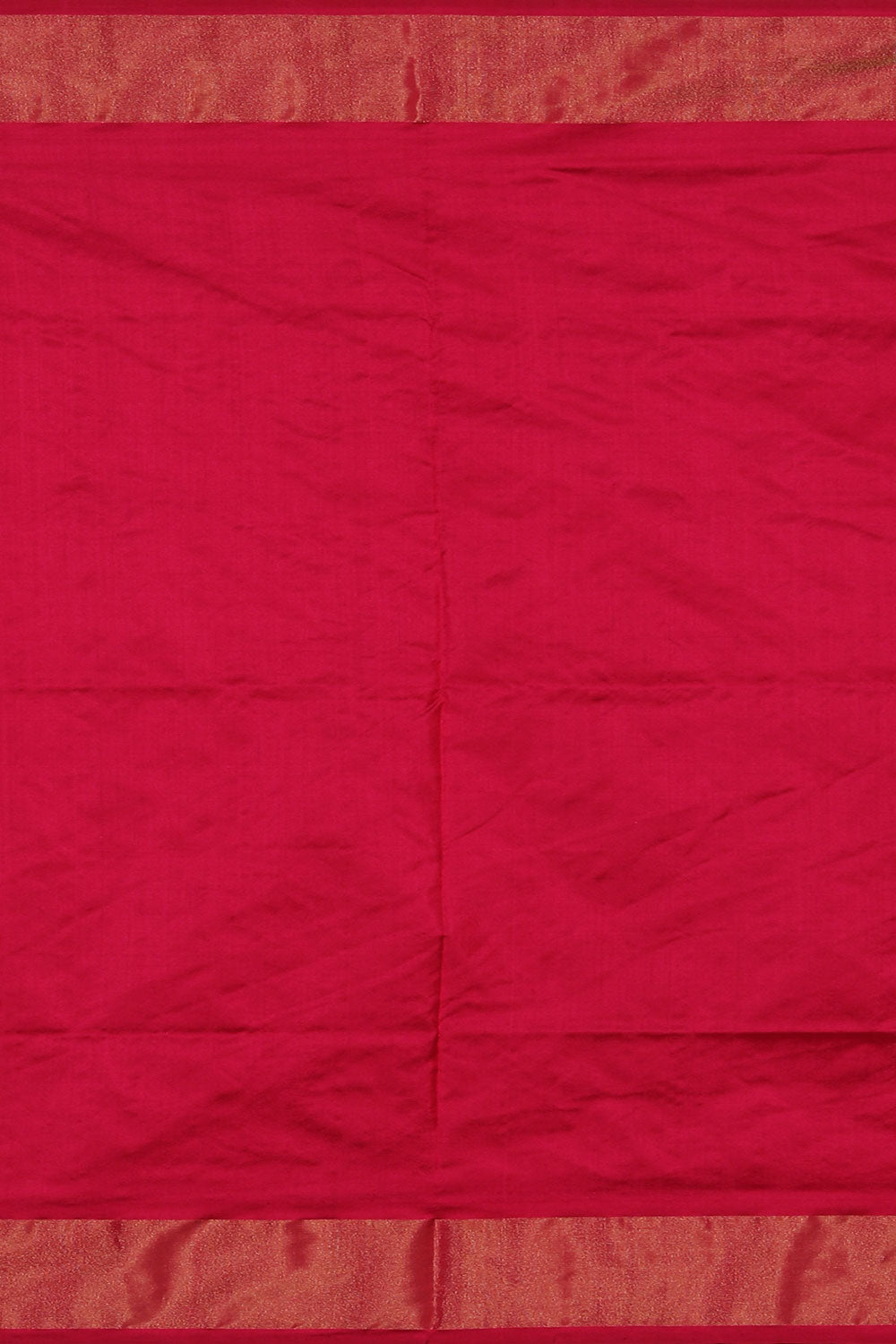 Image of Pochampally Silk Ikat Green Saree