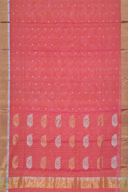 Image of Kora Silk Pink Saree