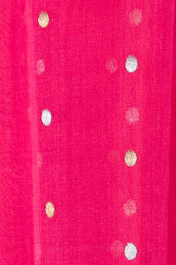 Image of Kora Silk Pink Saree